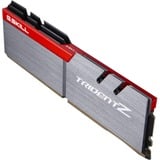 G.Skill 16 Go DDR4-3200 Kit, Mémoire vive Gris/Rouge, F4-3200C16D-16GTZB, Trident Z, XMP 2.0