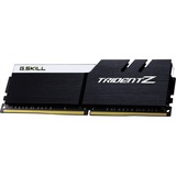 G.Skill 16 Go DDR4-3600 Kit, Mémoire vive Noir/Blanc, F4-3600C16D-16GTZKW, Trident Z, XMP 2.0