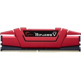 G.Skill 32 Go DDR4-2666 Kit, Mémoire vive Rouge, F4-2666C15D-32GVR, Ripjaws V, XMP