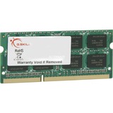 G.Skill 4 Go DDR3-1600, Mémoire vive F3-12800CL11S-4GBSQ, SQ-Serie, Retail, Vente au détail