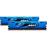 G.Skill 8 Go DDR3-1600 Kit, Mémoire vive Bleu, F3-1600C9D-8GAB, Ares, XMP, Détail Lite