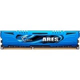 G.Skill 8 Go DDR3-1600 Kit, Mémoire vive Bleu, F3-1600C9D-8GAB, Ares, XMP, Détail Lite