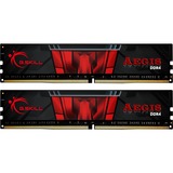 G.Skill Aegis 16 Go DDR4-2666 (2x 8 Go) mémoire vive Noir, F4-2666C19D-16GIS