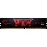 G.Skill D432Go 2400-15 AEGIS K2, Mémoire vive 32 Go, 2 x 16 Go, DDR4, 2400 MHz, 288-pin DIMM, Noir, Rouge