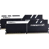 G.Skill D432Go 3200-16 Trident Z K2 GSK, Mémoire vive Noir/Blanc, 32 Go, 2 x 16 Go, DDR4, 3200 MHz, 288-pin DIMM, Noir, Or, Blanc