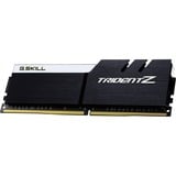 G.Skill D432Go 3200-16 Trident Z K2 GSK, Mémoire vive Noir/Blanc, 32 Go, 2 x 16 Go, DDR4, 3200 MHz, 288-pin DIMM, Noir, Or, Blanc