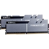 G.Skill D432Go 3200-16 Trident Z K2 GSK, Mémoire vive Argent/Noir, 32 Go, 2 x 16 Go, DDR4, 3200 MHz, 288-pin DIMM, Noir, Or, Argent