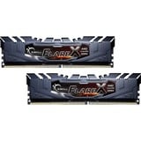 G.Skill Flare X (for AMD) F4-3200C16Q-32GFX module de mémoire 32 Go 4 x 8 Go DDR4 3200 MHz, Mémoire vive Noir, 32 Go, 4 x 8 Go, DDR4, 3200 MHz