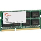 G.Skill SQ 8 Go DDR3-1333 (1x 8 Go) mémoire PC portable F3-10666CL9S-8GBSQ, SO-DIMM