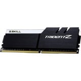 G.Skill Trident Z 16 Go DDR4-3200 (2x 8 Go) mémoire vive Noir, F4-3200C16D-16GTZKW, XMP 2.0