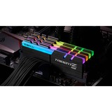 G.Skill Trident Z RGB F4-3600C16Q-32GTZRC module de mémoire 32 Go 4 x 8 Go DDR4 3600 MHz, Mémoire vive Noir, 32 Go, 4 x 8 Go, DDR4, 3600 MHz