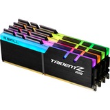 G.Skill Trident Z RGB F4-4000C18Q-32GTZRB module de mémoire 32 Go 4 x 8 Go DDR4 4000 MHz Noir, 32 Go, 4 x 8 Go, DDR4, 4000 MHz, 288-pin DIMM