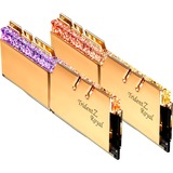 G.Skill Trident Z Royal F4-3200C16D-16GTRG module de mémoire 16 Go 2 x 8 Go DDR4 3200 MHz, Mémoire vive Or, 16 Go, 2 x 8 Go, DDR4, 3200 MHz, 288-pin DIMM