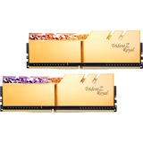 G.Skill Trident Z Royal F4-4000C18D-16GTRG module de mémoire 16 Go 2 x 8 Go DDR4 4000 MHz Or, 16 Go, 2 x 8 Go, DDR4, 4000 MHz, 288-pin DIMM