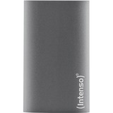 Intenso 256GB Premium 256 Go Anthracite SSD externe Anthracite, 256 Go, 1.8", Micro-USB B, 3.2 Gen 1 (3.1 Gen 1), 320 Mo/s, Anthracite