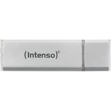 Intenso Alu Line lecteur USB flash 4 Go USB Type-A 2.0 Argent, Clé USB Argent, 4 Go, USB Type-A, 2.0, 28 Mo/s, Casquette, Argent