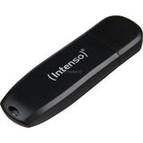 Intenso Speed Line lecteur USB flash 128 Go USB Type-A 3.2 Gen 1 (3.1 Gen 1) Noir, Clé USB Noir, 128 Go, USB Type-A, 3.2 Gen 1 (3.1 Gen 1), 70 Mo/s, Casquette, Noir