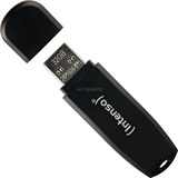 Intenso Speed Line lecteur USB flash 32 Go USB Type-A 3.2 Gen 1 (3.1 Gen 1) Noir, Clé USB Noir, 32 Go, USB Type-A, 3.2 Gen 1 (3.1 Gen 1), 70 Mo/s, Casquette, Noir