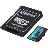 Kingston Canvas Go! Plus 256 Go microSDXC, Carte mémoire Noir, UHS-I U3, Class 10, A2