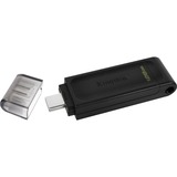 Kingston DataTraveler 70 128 Go, Clé USB Noir, DT70/128 Go, USB-C 3.2 Gen 1
