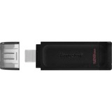 Kingston DataTraveler 70 128 Go, Clé USB Noir, DT70/128 Go, USB-C 3.2 Gen 1