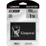 Kingston KC600B 1024 Go, SSD Noir, SKC600B/1024G, SATA 600