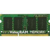 Kingston ValueRAM ValueRAM 4GB DDR3-1600 module de mémoire 4 Go 1 x 4 Go 1600 MHz, Mémoire vive 4 Go, 1 x 4 Go, DDR3, 1600 MHz, 204-pin SO-DIMM, Détail Lite