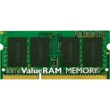 Kingston ValueRAM ValueRAM module de mémoire 4 Go 1 x 4 Go DDR3L 1600 MT/s, Mémoire vive 4 Go, 1 x 4 Go, DDR3L, 204-pin SO-DIMM