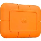 LaCie Rugged 500 Go Orange SSD externe Orange, 500 Go, USB Type-C, 3.2 Gen 2 (3.1 Gen 2), Orange