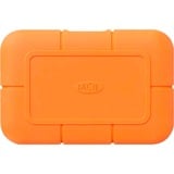 LaCie Rugged 500 Go Orange SSD externe Orange, 500 Go, USB Type-C, 3.2 Gen 2 (3.1 Gen 2), Orange