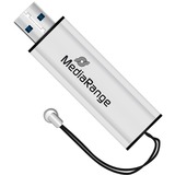 MediaRange MR915 lecteur USB flash 16 Go USB Type-A / Micro-USB 3.2 Gen 1 (3.1 Gen 1) Noir, Argent, Clé USB Argent/Noir, 16 Go, USB Type-A / Micro-USB, 3.2 Gen 1 (3.1 Gen 1), 50 Mo/s, Slide, Noir, Argent