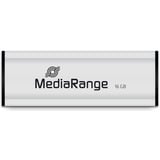 MediaRange MR916 lecteur USB flash 32 Go USB Type-A 3.2 Gen 1 (3.1 Gen 1) Noir, Argent, Clé USB Argent/Noir, 32 Go, USB Type-A, 3.2 Gen 1 (3.1 Gen 1), 70 Mo/s, Slide, Noir, Argent