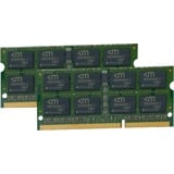Mushkin 4GB PC3-10666 module de mémoire 4 Go 2 x 2 Go DDR3 1333 MHz, Mémoire vive 4 Go, 2 x 2 Go, DDR3, 1333 MHz, 204-pin SO-DIMM