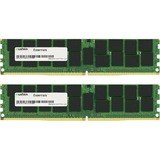 Mushkin Essentials 8GB DDR4 module de mémoire 8 Go 2 x 4 Go 2133 MHz, Mémoire vive 8 Go, 2 x 4 Go, DDR4, 2133 MHz, 288-pin DIMM, Noir, Vert