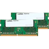 Mushkin Essentials module de mémoire 32 Go 2 x 16 Go DDR4 2133 MHz, Mémoire vive 32 Go, 2 x 16 Go, DDR4, 2133 MHz