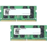 Mushkin Essentials module de mémoire 64 Go 2 x 32 Go DDR4 3200 MHz, Mémoire vive 64 Go, 2 x 32 Go, DDR4, 3200 MHz