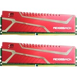 Mushkin REDLINE MRB4U346JLLM8GX2 module de mémoire 16 Go 2 x 8 Go DDR4, Mémoire vive Rouge, 16 Go, 2 x 8 Go, DDR4