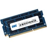 OWC 1867DDR3S16P module de mémoire 16 Go 2 x 8 Go DDR3 1867 MHz, Mémoire vive 16 Go, 2 x 8 Go, DDR3, 1867 MHz, 204-pin SO-DIMM