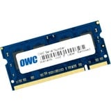 OWC 2GB, PC5300, DDR2, 667MHz module de mémoire 2 Go 1 x 2 Go, Mémoire vive PC5300, DDR2, 667MHz, 2 Go, 1 x 2 Go, DDR2, 667 MHz, 200-pin SO-DIMM, Bleu