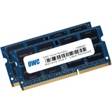 OWC OWC1333DDR3S16P module de mémoire 16 Go 2 x 8 Go DDR3 1333 MHz, Mémoire vive 16 Go, 2 x 8 Go, DDR3, 1333 MHz, 204-pin SO-DIMM