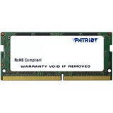 Patriot 4GB DDR4 2400MHz module de mémoire 4 Go 1 x 4 Go 4 Go, 1 x 4 Go, DDR4, 2400 MHz, 260-pin SO-DIMM