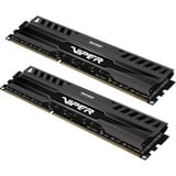 Patriot 8GB C3-12800 module de mémoire 8 Go 2 x 4 Go DDR3 1600 MHz, Mémoire vive Noir, 8 Go, 2 x 4 Go, DDR3, 1600 MHz, 240-pin DIMM