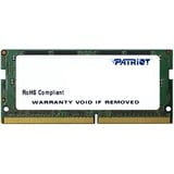 Patriot 8GB DDR4 2400MHz module de mémoire 8 Go 1 x 8 Go, Mémoire vive 8 Go, 1 x 8 Go, DDR4, 2400 MHz, 260-pin SO-DIMM, Vert