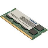 Patriot 8GB PC3-12800 module de mémoire 8 Go 1 x 8 Go DDR3 1600 MHz, Mémoire vive 8 Go, 1 x 8 Go, DDR3, 1600 MHz, 204-pin SO-DIMM