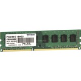 Patriot DDR3 8GB PC3-12800 (1600MHz) DIMM module de mémoire 8 Go 1 x 8 Go, Mémoire vive 8 Go, 1 x 8 Go, DDR3, 1600 MHz, 240-pin DIMM