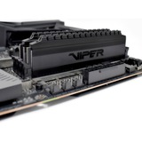 Patriot Viper 4 Blackout module de mémoire 8 Go 2 x 4 Go DDR4 3200 MHz, Mémoire vive Noir, 8 Go, 2 x 4 Go, DDR4, 3200 MHz, 288-pin DIMM