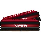 Patriot Viper 4 PV416G320C6K module de mémoire 16 Go 2 x 8 Go DDR4 3200 MHz, Mémoire vive 16 Go, 2 x 8 Go, DDR4, 3200 MHz, 288-pin DIMM