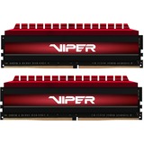 Patriot Viper 4 PV416G320C6K module de mémoire 16 Go 2 x 8 Go DDR4 3200 MHz, Mémoire vive 16 Go, 2 x 8 Go, DDR4, 3200 MHz, 288-pin DIMM