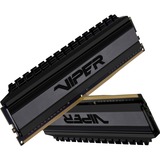 Patriot Viper 4 PVB416G300C6K module de mémoire 16 Go 2 x 8 Go DDR4 3000 MHz, Mémoire vive Noir, 16 Go, 2 x 8 Go, DDR4, 3000 MHz, 288-pin DIMM