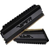Patriot Viper 4 PVB48G300C6K module de mémoire 8 Go 2 x 4 Go DDR4 3000 MHz, Mémoire vive Noir, 8 Go, 2 x 4 Go, DDR4, 3000 MHz, 288-pin DIMM